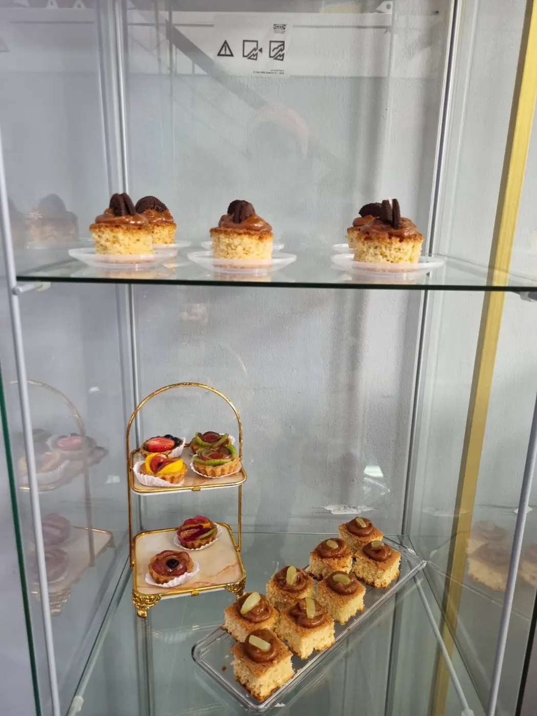 Vitrine de sobremesas